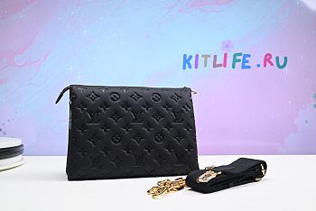 Kitlife Louis Vuitton Coussin PM Black Bag - M57790 - 26 x 20 x 12 cm