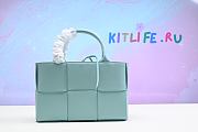 Kitlife BOTTEGA VENETA Blue Mini Arco Tote - 25x16x8 cm - 2