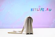 kitlife Saint Laurent Cassandra crossbody bag white - 24 cm - 6