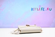 kitlife Saint Laurent Cassandra crossbody bag white - 24 cm - 4