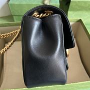 kitlife Gucci Black GG Marmont Mini Matelasse bag - 18 x 13.5x 8 cm - 5
