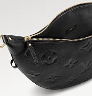 Kitlife louis vuitton loop hobo Monogram black bag - 38 x 26 x 10 cm - 5