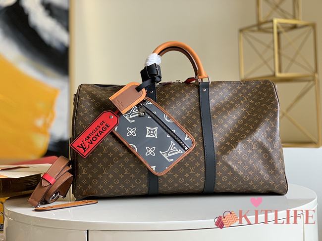 kitlife Louis Vuitton LV Keepall Bandoulière brown 50 cm - 1