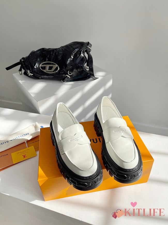 Kitlife Louis vuitton Baroque Loafer White - 1