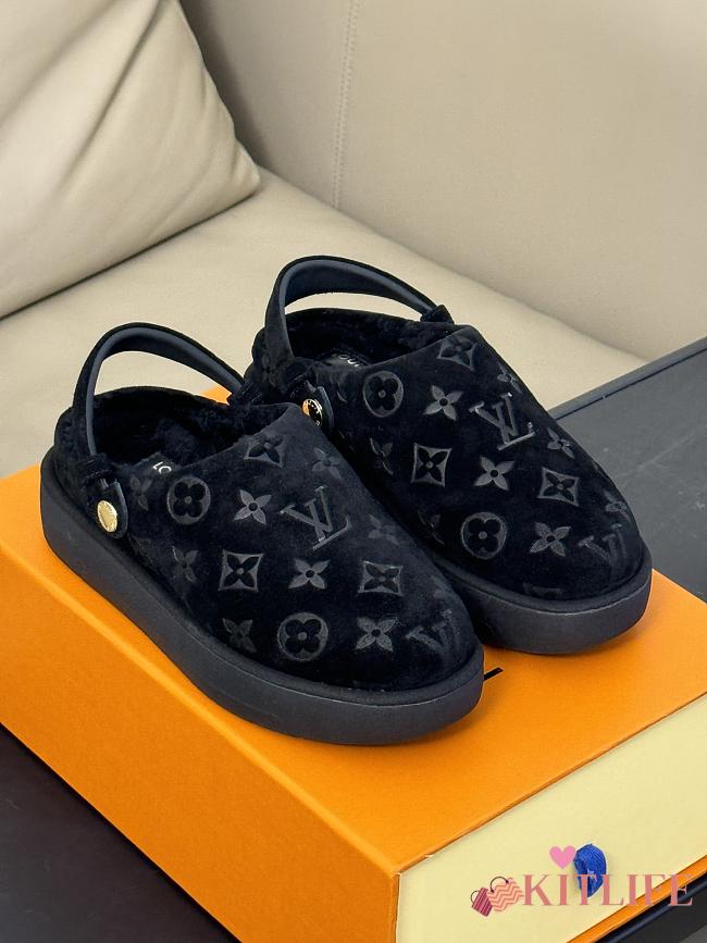 Kitlife louis vuitton Aspen Platform Clog black  - 1