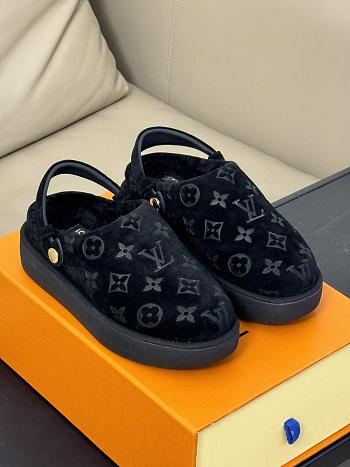 Kitlife louis vuitton Aspen Platform Clog black 