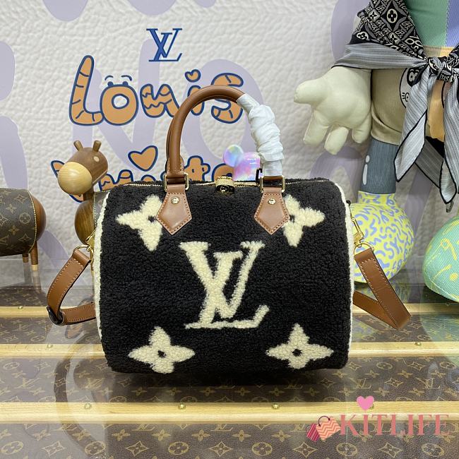 Kitlife Louis Vuitton Limited Edition Teddy Speedy 25 bag - M55422 - 25x14x19 cm - 1