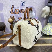 Kitlife Louis Vuitton Limited Edition Teddy Speedy 25 bag white - M55422 - 25x14x19 cm - 6