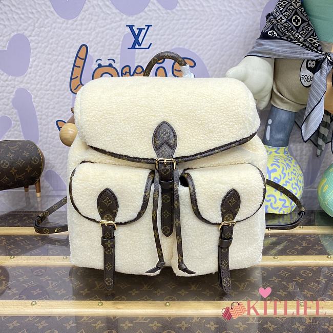 Kitlife Louis Vuitton backpack white - 31 x 31 x 17 cm - 1