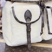 Kitlife Louis Vuitton backpack white - 31 x 31 x 17 cm - 5