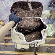 Kitlife Louis Vuitton backpack white - 31 x 31 x 17 cm - 2