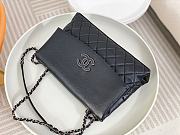 kitlife Chanel Flap bag Calfskin Black bag -  32 x 19 x7.5 cm - 3