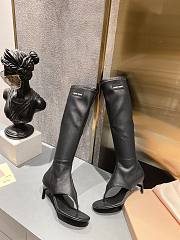 kitlife MiuMiu hight boots black - 40cm boot leg - 45 mm heel - 2