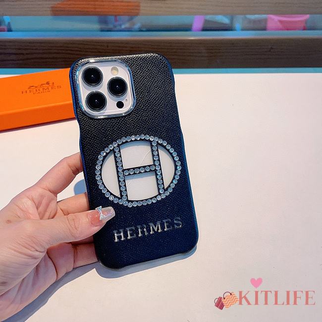 Kitlife Hermes Black phone Case - 1