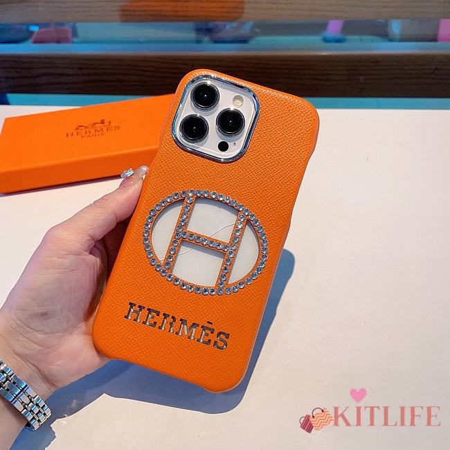 Kitlife Hermes orange phone Case - 1