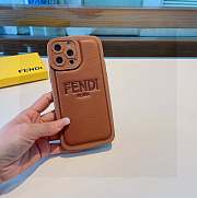 Kitlife fendi phone Case brown - 1