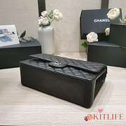 Kitlife Chanel flap bag black caviar - 25 cm - 6
