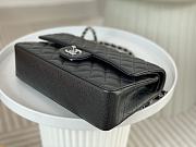 Kitlife Chanel flap bag black caviar - 25 cm - 5