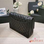 Kitlife Chanel flap bag black caviar - 25 cm - 3