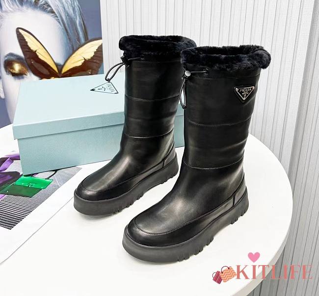 Kitlife Prada hight boots black - 1