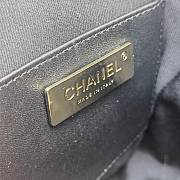 kitlife chanel flap black bag star - 22.5x22.5x6 cm - 3