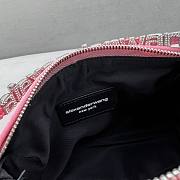 Kitlife ALEXANDER WANG  Marquess Micro Shoulder Bag In pink - 17x7x10cm - 4