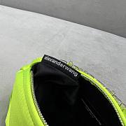 Kitlife ALEXANDER WANG  Marquess Micro Shoulder Bag In green - 17x7x10cm - 5