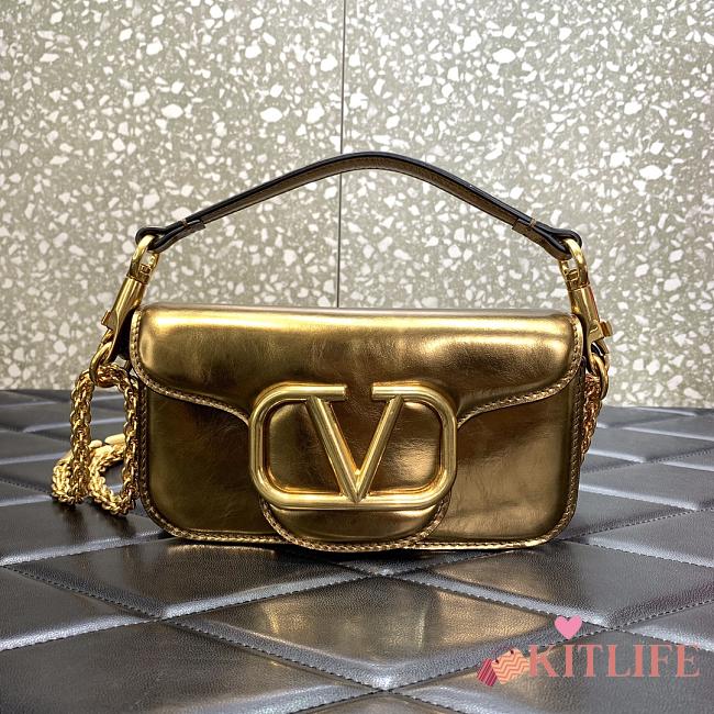 kitlife Valentino 520 Loco gold bag - 20cm - 1