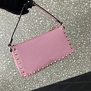 Kitlife Valentino Garavani Rockstud Leather Shoulder Bag pink - 19x13x7cm - 2