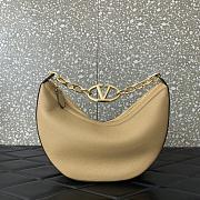 Kitlife VALENTINO GARAVANI VLogo Moon Shoulder Bag beige - 29x23x11cm - 1