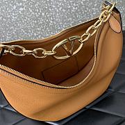 Kitlife VALENTINO GARAVANI VLogo Moon Shoulder Bag brown - 29x23x11cm - 6