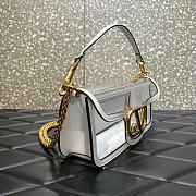 Kitlife VALENTINO GARAVANIOUT Locò Shoulder Bag white in Polymeric Material - 27x13x6cm - 6