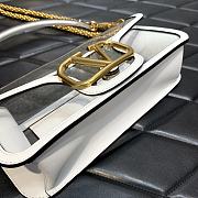 Kitlife VALENTINO GARAVANIOUT Locò Shoulder Bag white in Polymeric Material - 27x13x6cm - 5