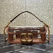 Kitlife VALENTINO GARAVANIOUT Locò Shoulder Bag brown in Polymeric Material - 27x13x6cm - 1