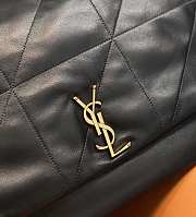 kitlife Saint Laurent JAMIE Black Leather Shoulder Bag - 43×29×9 cm  - 4