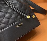 kitlife SAINT LAURENT Emmanuelle Small Quilted Lambskin Bucket Bag In Black - 14.5x20x12cm - 5