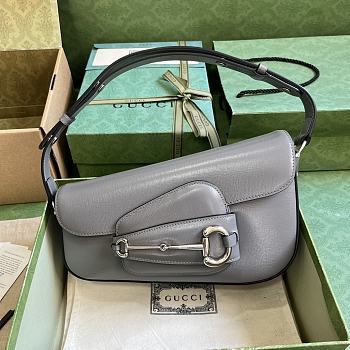 Kitlife Gucci Horsebit 1955 gray bag - 26.5x10.5x4 cm