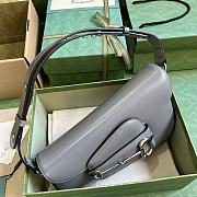 Kitlife Gucci Horsebit 1955 gray bag - 26.5x10.5x4 cm - 4