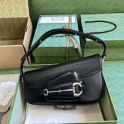 Kitlife Gucci Horsebit 1955 black bag - 26.5x10.5x4 cm - 1