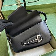 Kitlife Gucci Horsebit 1955 black bag - 26.5x10.5x4 cm - 2