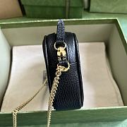 kitlife gucci Marmont black bag - 11x18.5x4 cm - 6