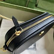 kitlife gucci Marmont black bag - 11x18.5x4 cm - 5