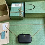 kitlife gucci Marmont black bag - 11x18.5x4 cm - 4