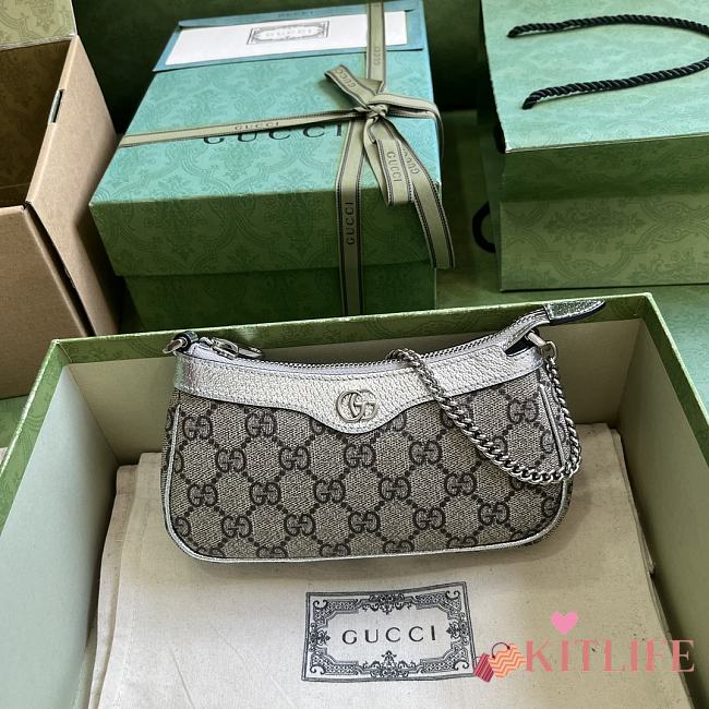 kitlife gucci Supreme Ophidia bag - 764960 - 10x19x3 cm - 1