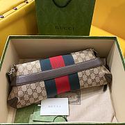 Kitlife GUCCI Horsebit Small GG canvas shoulder bag - 38 x 15 x 16 cm - 3