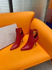 kitlife JIMMY CHOO Nell leather ankle boots red - 1