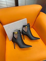 kitlife JIMMY CHOO Nell leather ankle boots black - 2