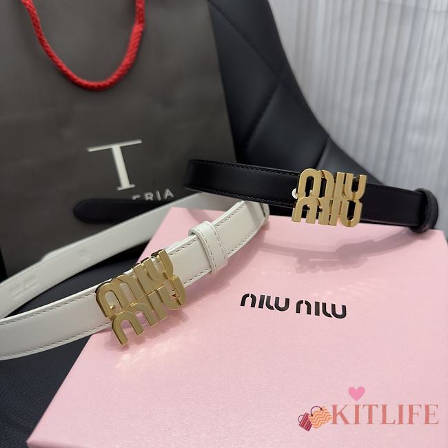 kitlife miumiu belt - 2cm - 1