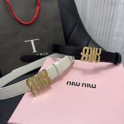 kitlife miumiu belt - 2cm - 1