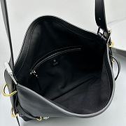 Kitlife Givenchy Voyou medium leather shoulder bag black - 37x32x6.5 cm - 5